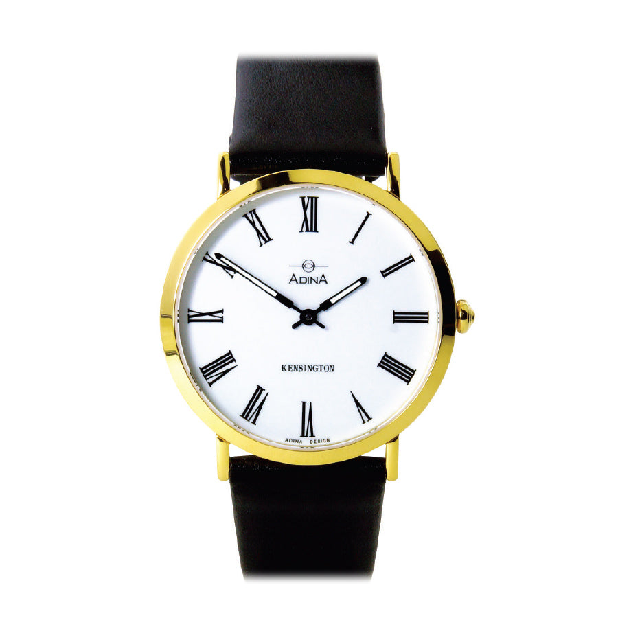 Adina Unisex Kensington Gold White Rom Strap