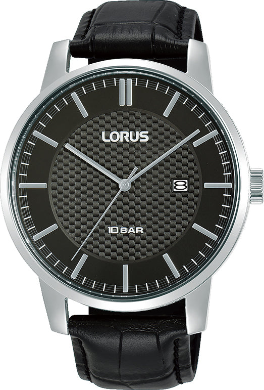 Gents Lorus Dress, 100m, Date