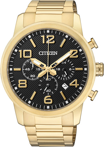 Gents Citizen GP Black Dial Chrono