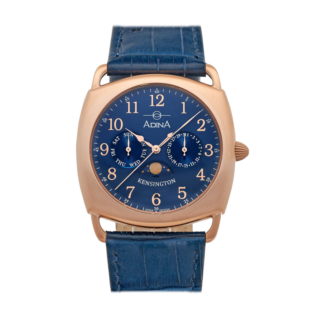 GENTS ADINA MOONPHASE KENSIGNTON ROSE BLUE F/FIG