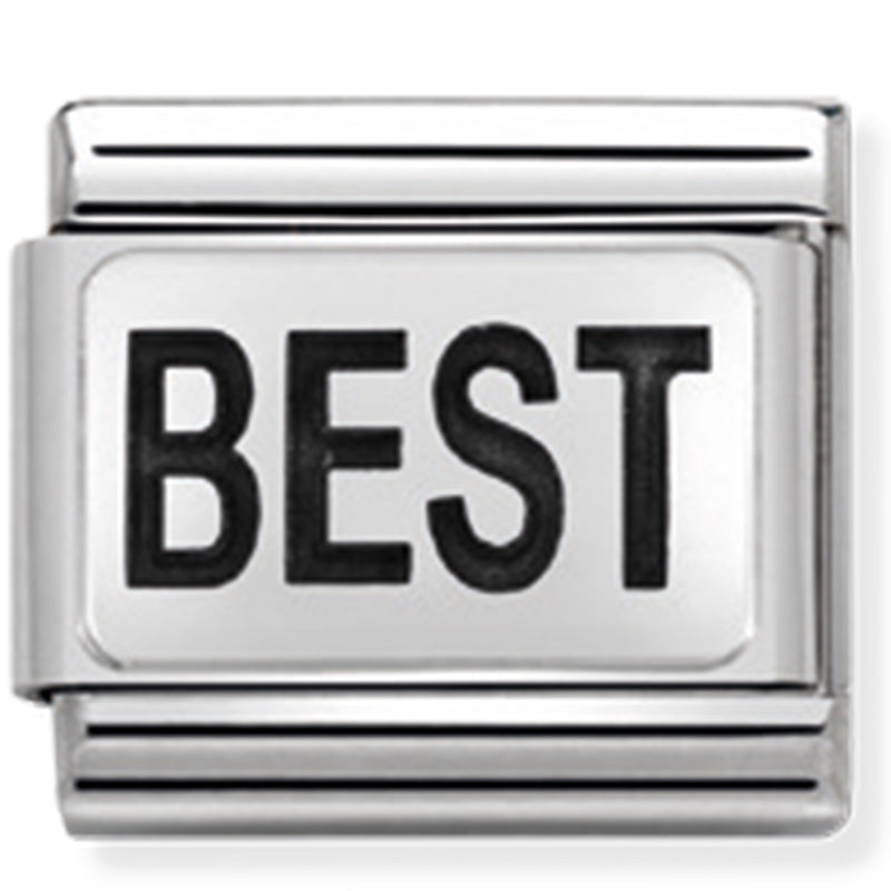 Classic Oxidised Plates 2 Stainless Steel & Silver 925 (Best)