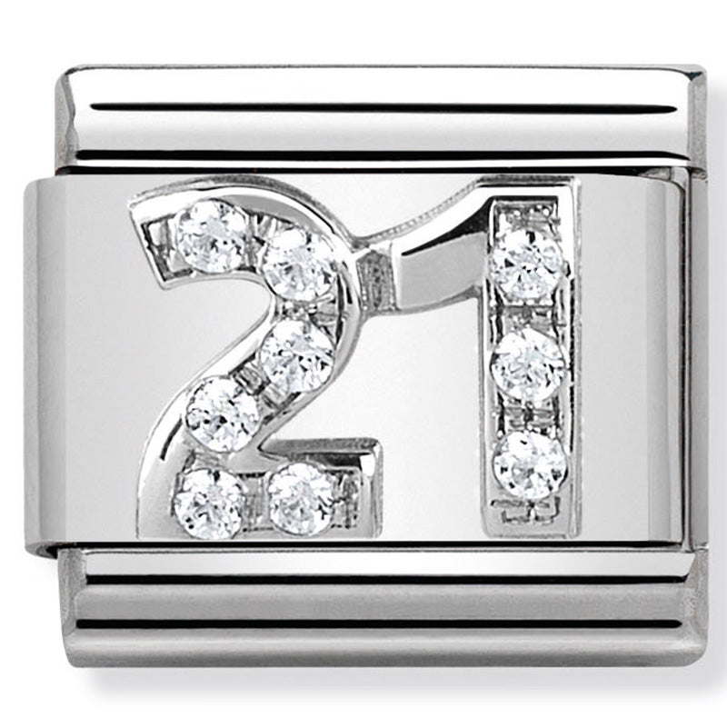 Classic Symbols St/Steel, Cubic Zirconia & Silver 925 (21)