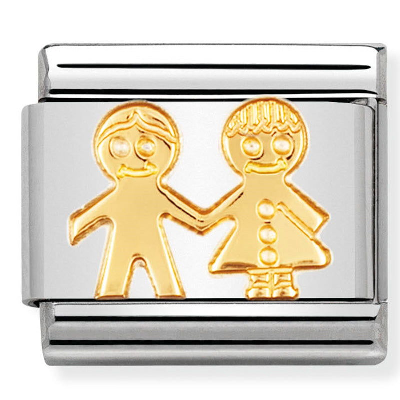 Fun Stainless Steel & 18 Carat Gold (Children)