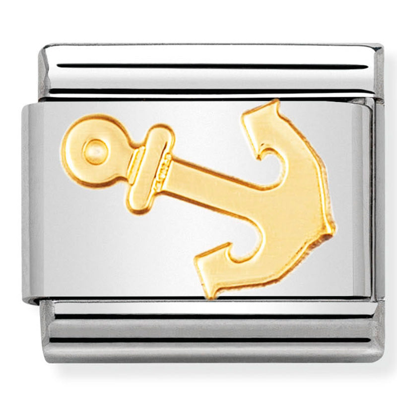 Classic SPORTS st/steel & 18ct gold (Anchor)