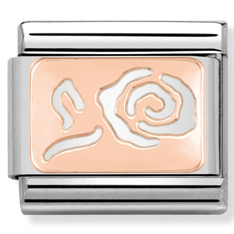 NOM-430101 13 COMP Classic ROSE GOLD PLATE st/st, 9ct rose gold (Rose)