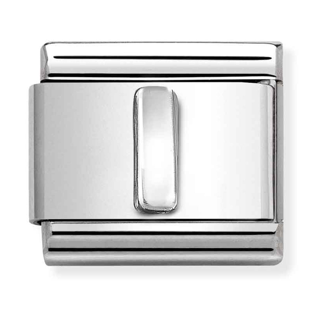 NOM-330113 09 COMP Classic LETTERS st/steel & sterling silver (I)