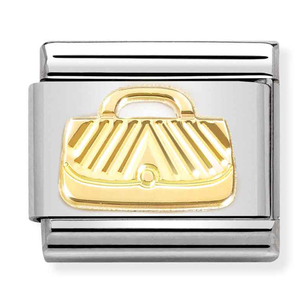 NOM-030149 48 COMP Classic SYMBOLS st/steel & 18ct gold (Etched Bag)