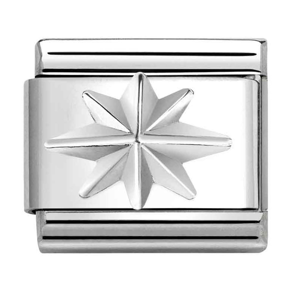 NOM-330102 62 COMP Classic PLATES OXIDISED st/steel & silver 925 (2 Hex Screws)
