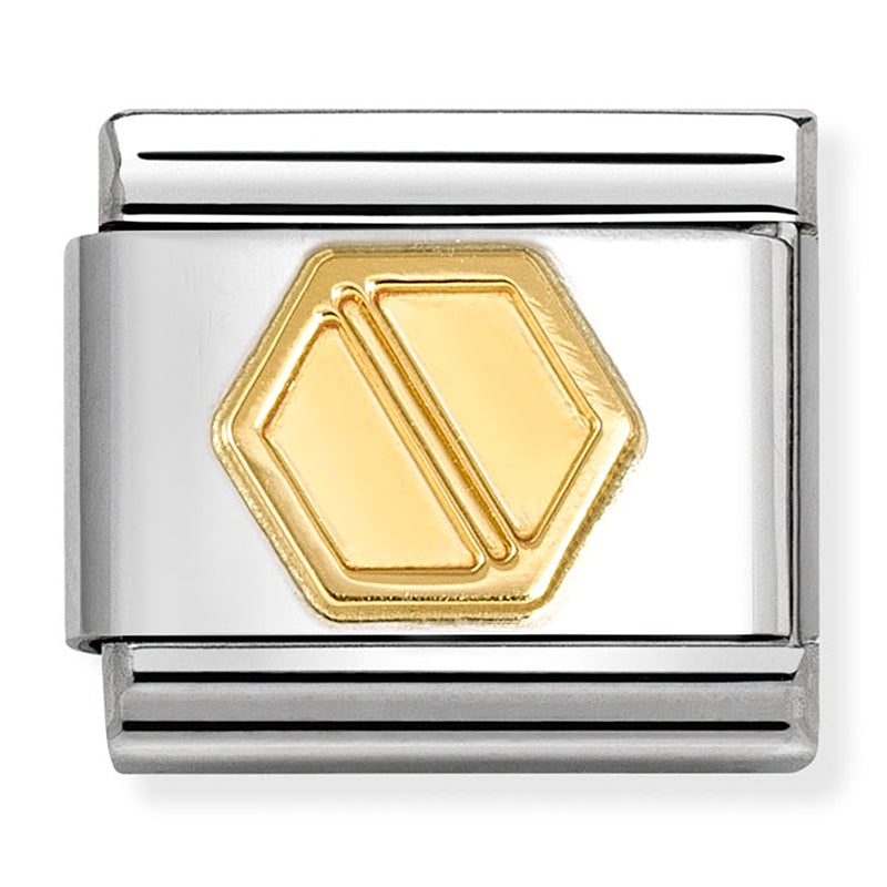 NOM-030149 60 COMP Classic SYMBOLS steel and 18k gold Screw
