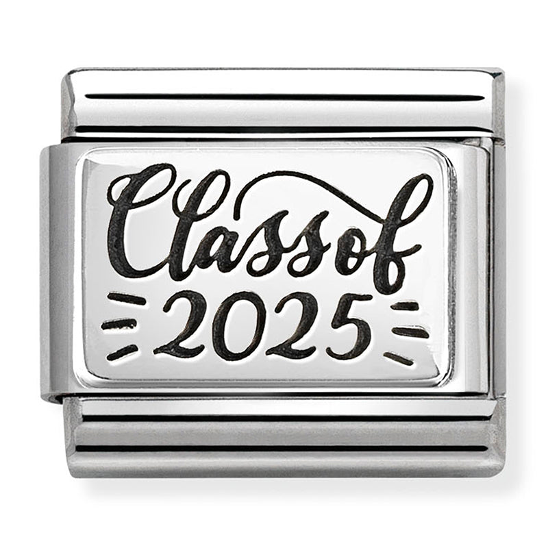 NOM-330102 65 COMP Classic PLATES OXIDISED st/steel & silver 925 (Class of 2025)