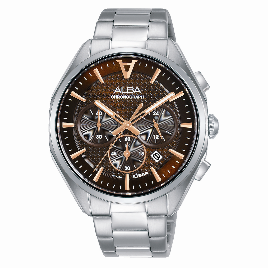 Alba Mens Chronograph 100M Water Resistant