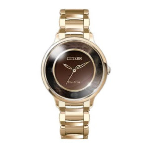 Citizen Ladies Rose Gold Plate Eco-Drive