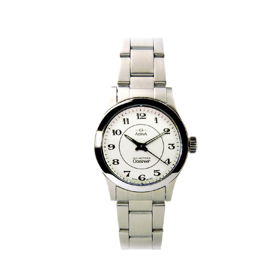 Ladies Adina Oceaneer St St Mineral Glass White F/F