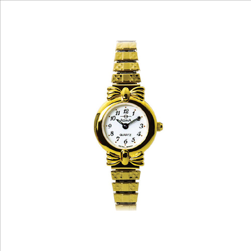 Adina Ladies GP Dress, WR, White Dial
