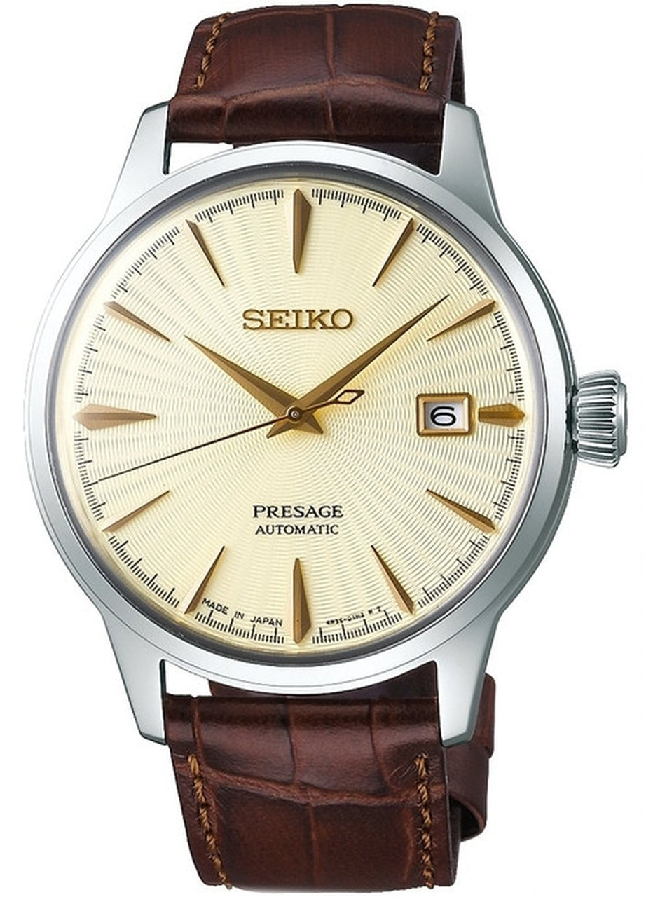 Seiko Mens Presage Automatic 50M Water Resistant