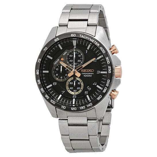 Seiko Mens Chronograph 100M Water Resistant