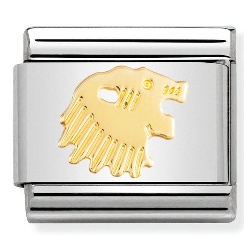 Nomination - Stainless Steel & 18ct Gold Leo