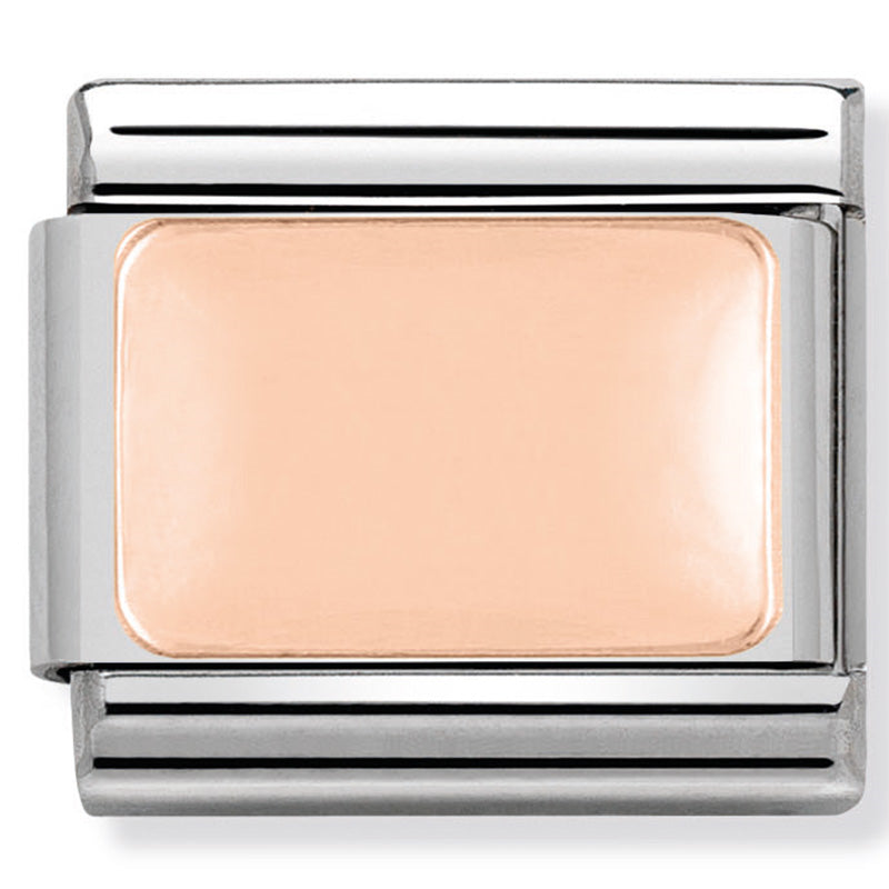 Nomination - Stainless Steel and 9ct Rose Gold Plate