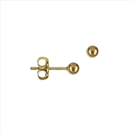 Sterling silver 3mm ball studs