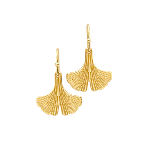 Earrings - Dansk, Ava earrings, gold colour ion platinum with surgical steel 2.5cm