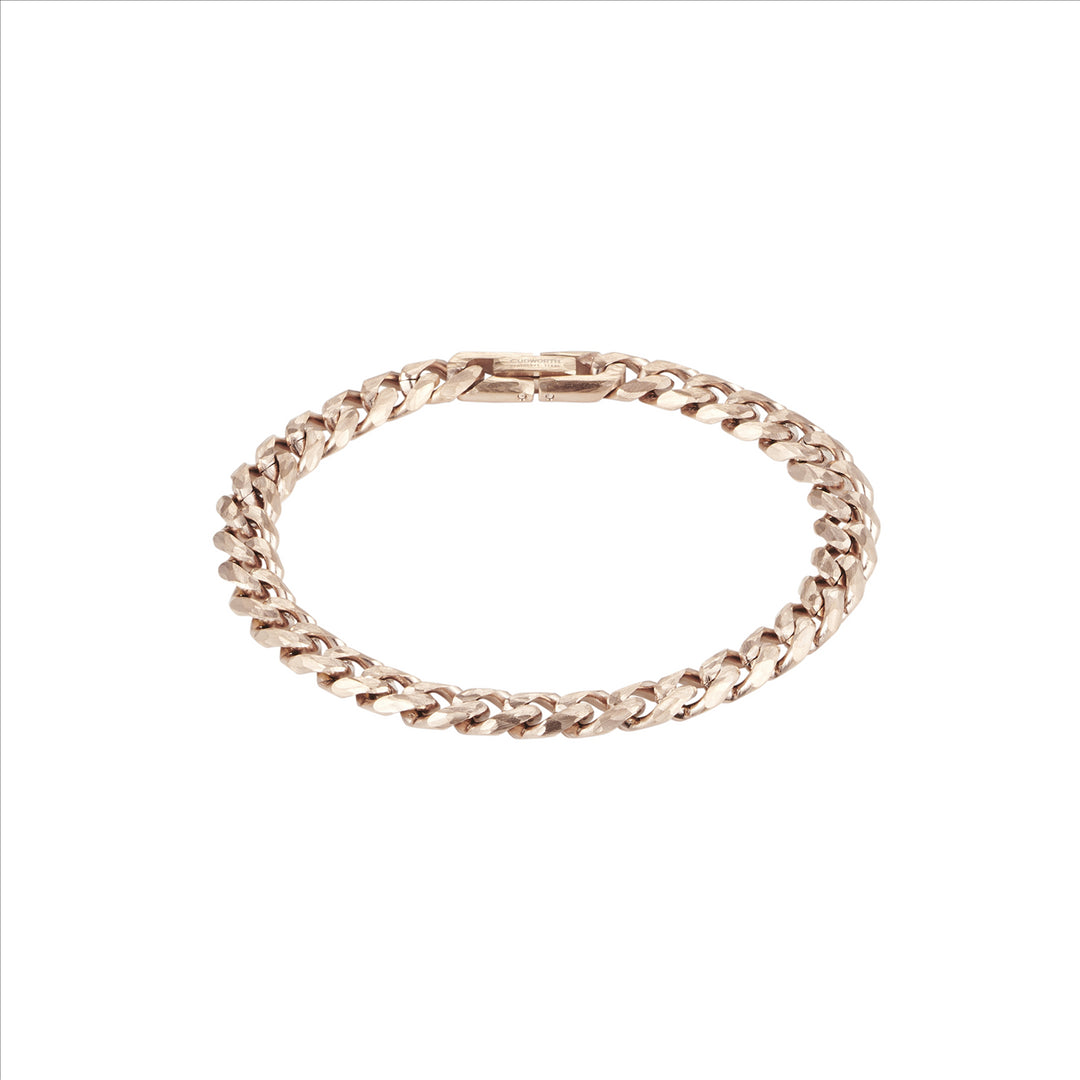 Bracelet - Rose gold plated Stainless steel chain bracelet