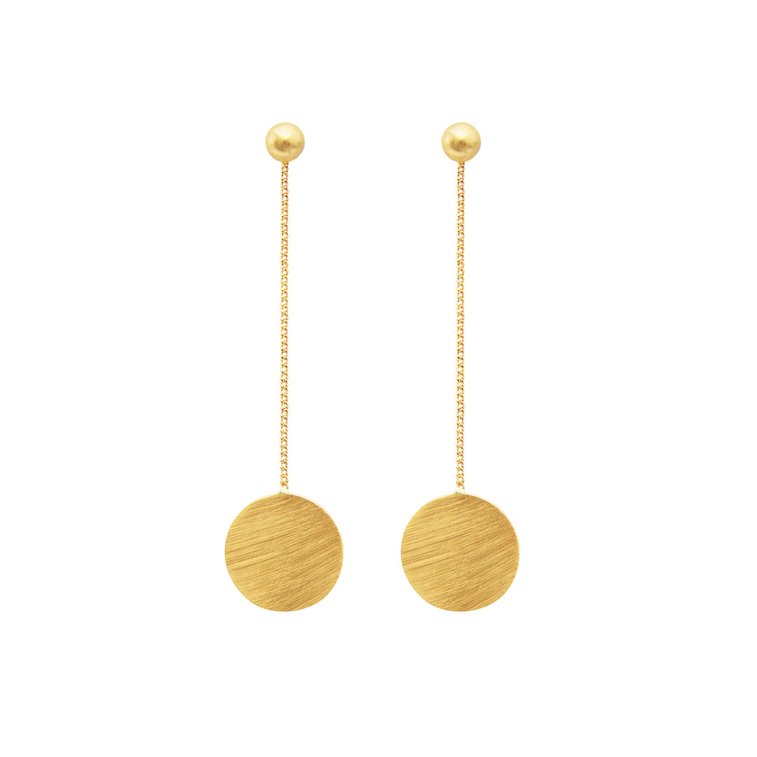 Dansk - Aida chain, gold colour ion platinum with surgical steel 7.5 - 1.8cm