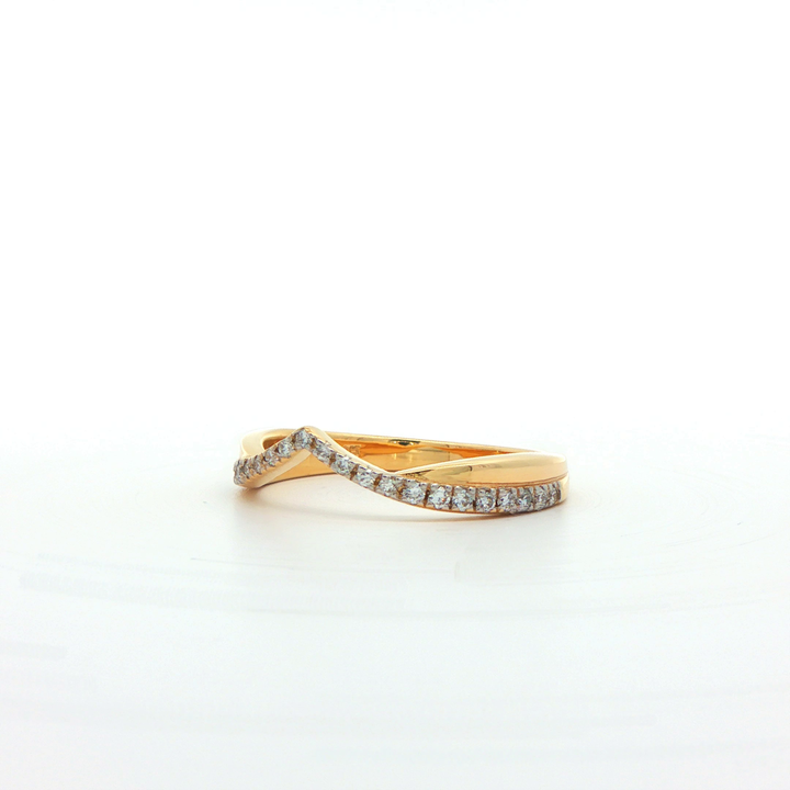 9ct Yellow Gold Diamond Ring