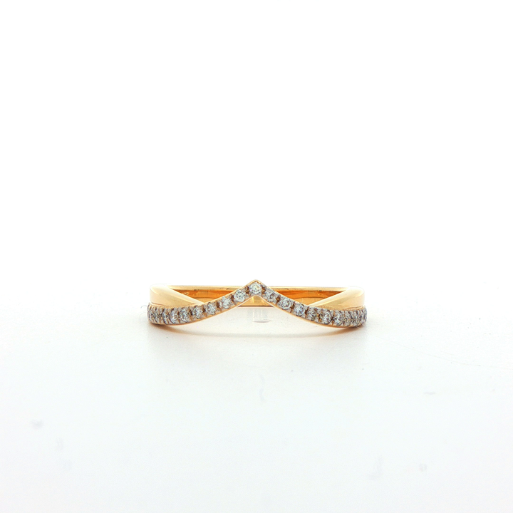 9ct Yellow Gold Diamond Ring