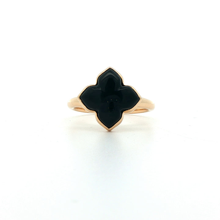 9ct Yellow Gold Onyx Ring