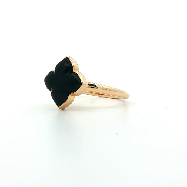 9ct Yellow Gold Onyx Ring