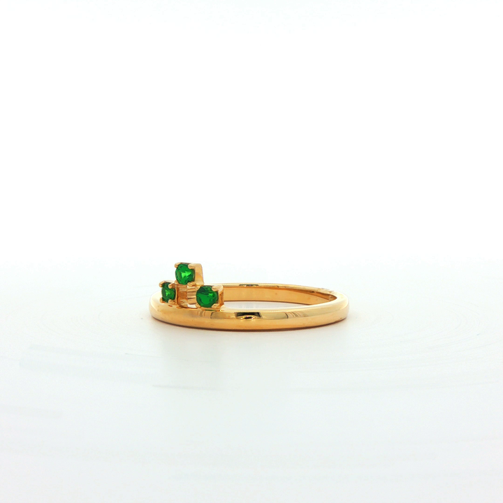 9ct Yellow Gold Tsavorite Ring
