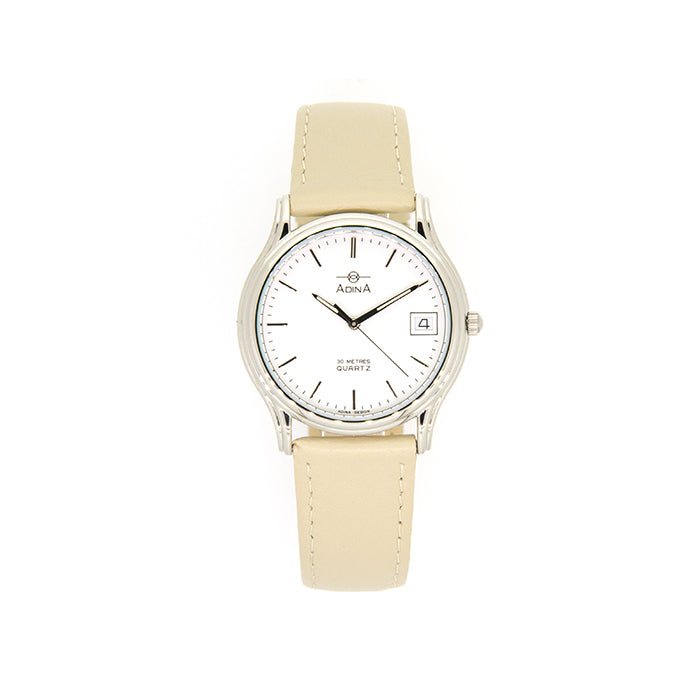 ADINA UNISEX ST ST WHITE INDEX BONE STRAP