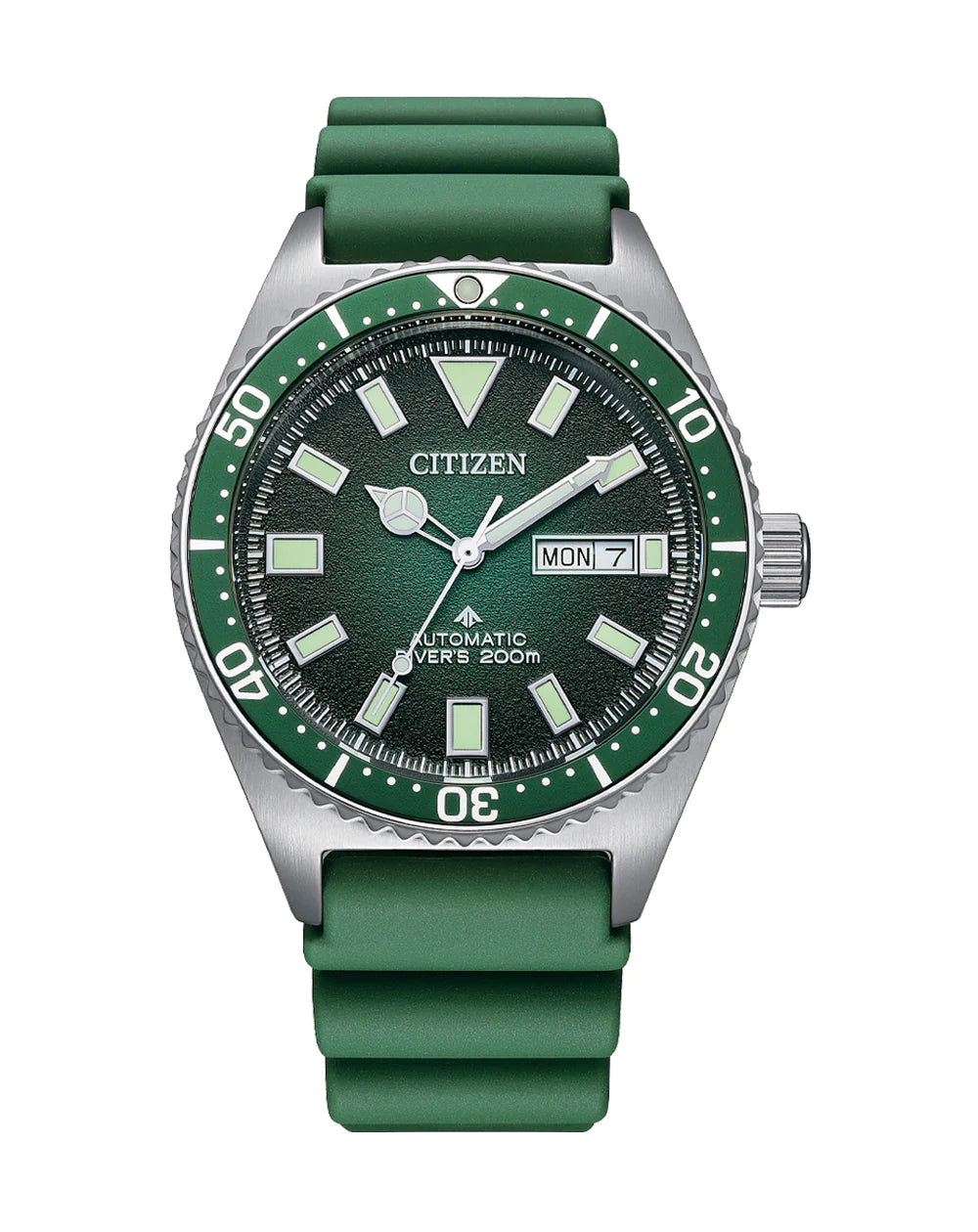 Gents Citizen Promaster Automatic WR 200M Green Dial