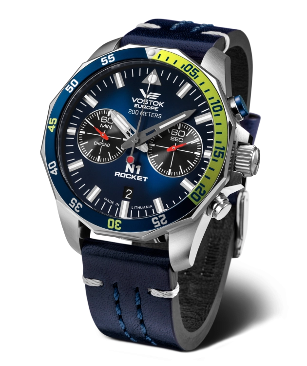 Introducing the N1 Rocket—a bold, highly capable timepiece built for rugged adventures and styled for everyday wear.
