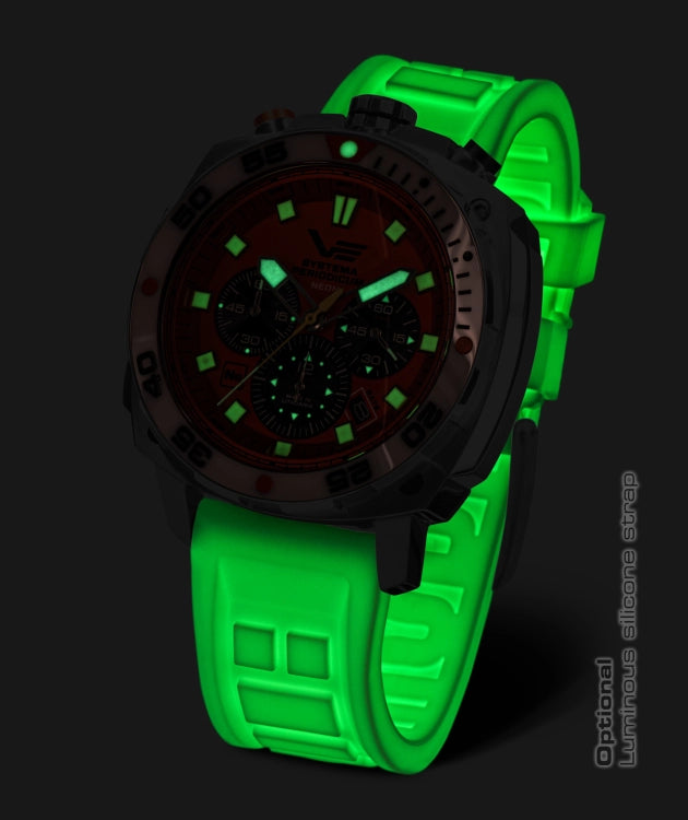 The Systema Periodicum "Neon"—a striking blend of scientific heritage, intellectual rigor, and innovative chronograph design.