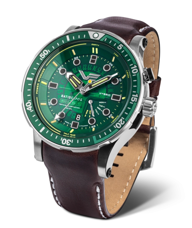 Inspired by legendary deep-sea vessels, the Batiscafos collection merges classic dive-watch aesthetics with uncompromising underwater technology.