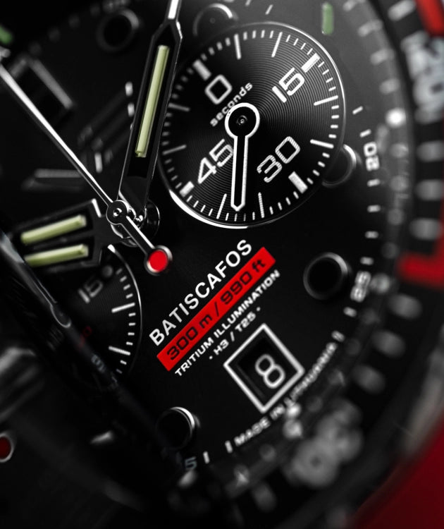 The Batiscafos Collection: Classic dive-watch aesthetics powered by ultimate deep-sea technology.