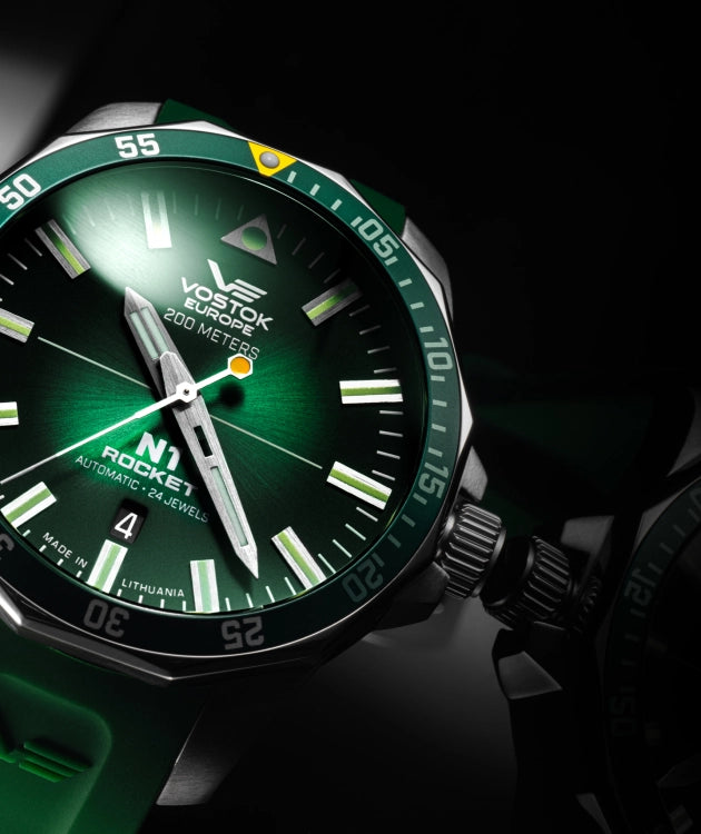 The N1 Rocket: A 46 mm powerhouse engineered for rugged adventures and refined for the everyday.