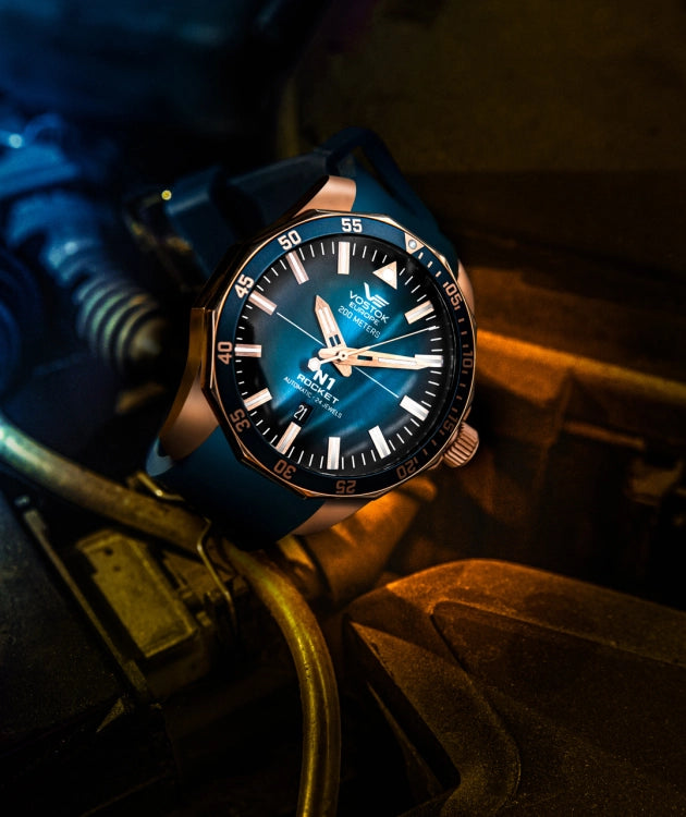 The Bi-Color N1 Rocket: A commanding 46 mm timepiece engineered for rugged adventures and styled to stand out in the everyday.