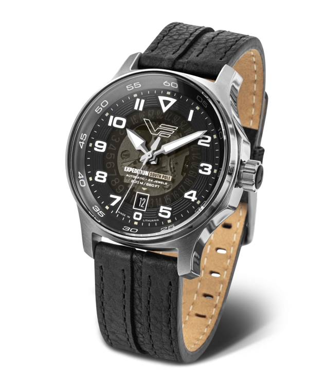The South Pole Collection: A rugged, automatic timepiece engineered for total reliability and built to conquer the extremes.