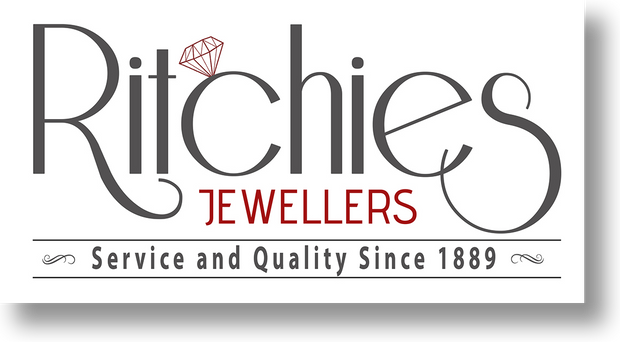 Ritchies Jewellers Bundaberg store logo, commonly misspelled as Richie Jewellery or Jewelry