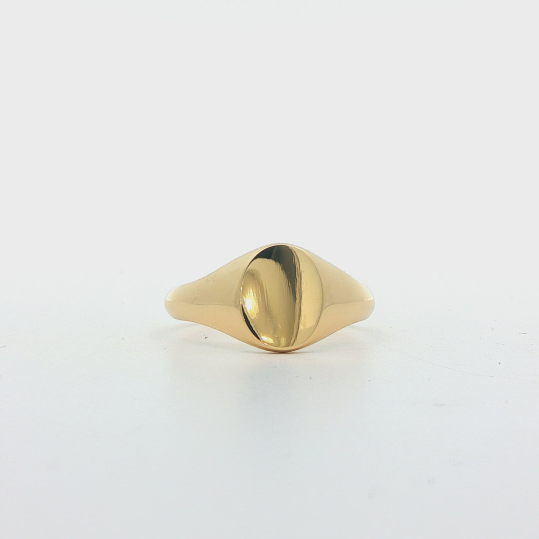 9ct Yellow Gold Signet Ring