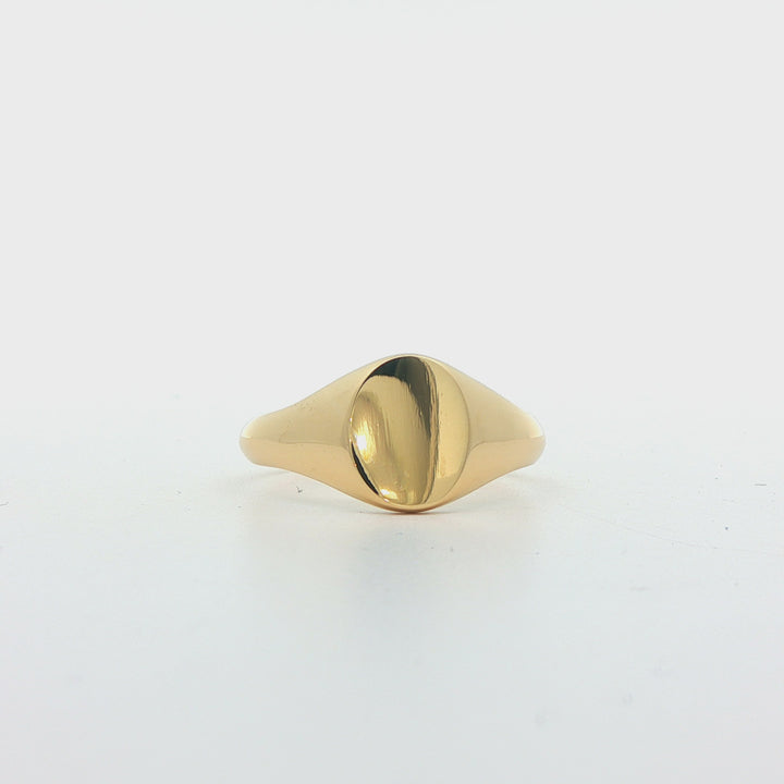 9ct Yellow Gold Signet Ring