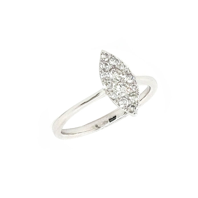 18ct White Gold and Diamond Ring