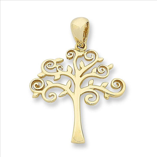 Pendant - 9ct Yellow gold Tree of Life Pendant