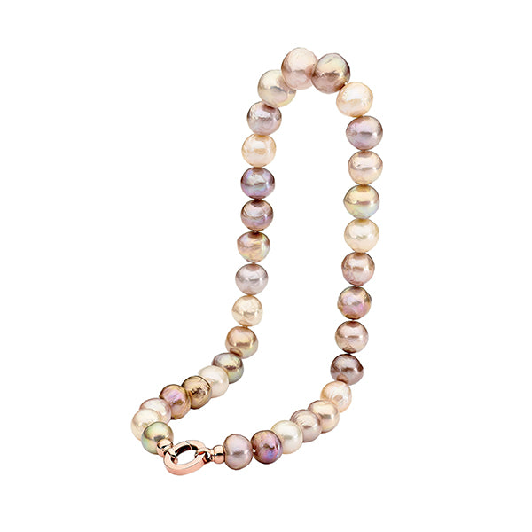 Necklace - Natural Pink Pearls