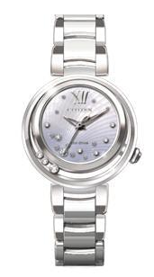Watch - Citizen Stainless steel ladies 50m Eco-drive