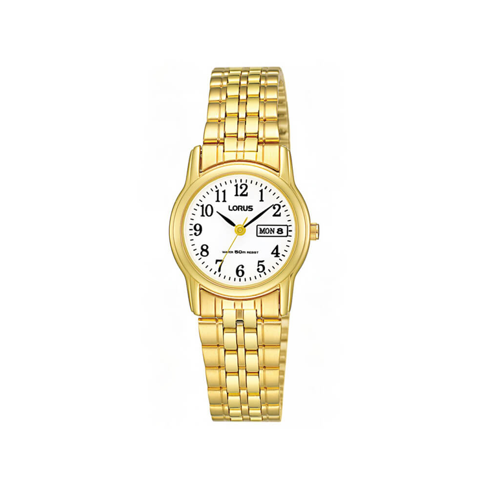 Lorus Ladies, GP, White Dial, Day Date, 50m