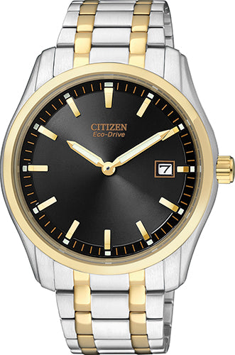 Gents Citizen 2 Tone Eco-Drive, Date