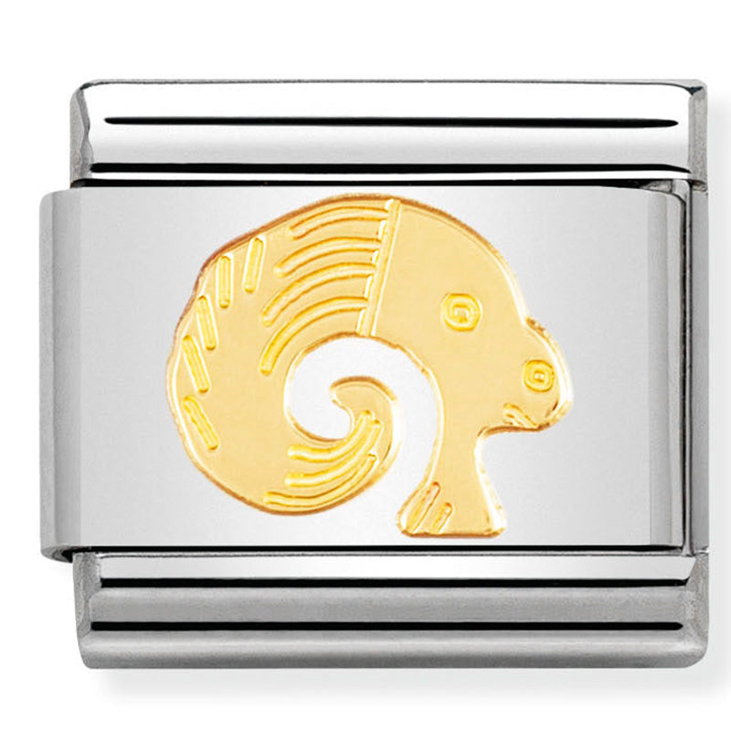 Nomination - Stainless Steel & 18ct Gold Aries